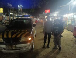 Cegah Guantibmas, Polsek Dewantara Intensifkan Patroli Malam