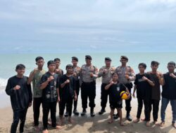 Personel Sat Pamobvit Polres Lhokseumawe Tingkatkan Patroli Wisata Cegah Gangguan Kamtibmas di hari libur