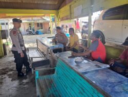 Sat Polairud Polres Lhokseumawe Patroli di Kawasan TPI Pesisir Pantai untuk Cegah Premanisme