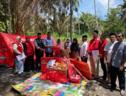 Rumah Warga Terbakar, Wabup Aceh Utara Serahkan Bantuan Darurat