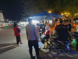 Antisipadi Guantibmas, Polsek Dewantara Rutin Patroli Malam