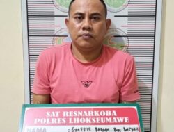 Satresnarkoba Polres Lhokseumawe Gagalkan Peredaran 1.912 Butir Ekstasi, Kurir Ditangkap di Aceh Timur