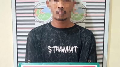 Satresnarkoba Polres Lhokseumawe Bekuk Kurir Sabu di SPBU Cunda, 10 Paket Diamankan
