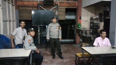 Polsek Samudera Gelar Patroli Malam, Cegah Gangguan Kamtibmas di Titik Rawan