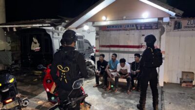 Tim Anti Premanisme Polres Lhokseumawe Gencarkan Patroli Malam di Titik Rawan
