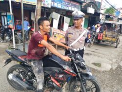 Satlantas Polres Lhokseumawe Gencarkan Patroli KTL, Tegakkan Disiplin Demi Keselamatan