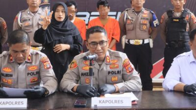 Dua Pria Ditangkap Usai Lempar Bom Molotov ke Rumah Sewa di Banda Masen, Satu Tersangka Masih Buron