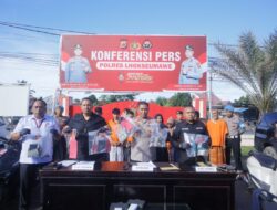 Polres Lhokseumawe Ungkap Tiga Kasus Besar : Penipuan, Pemalsuan STNK, dan Pencurian Kendaraan Bermotor