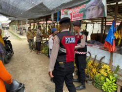 Cegah Premanisme, Satsamapta Polres Lhokseumawe Intensifkan Patroli Presisi di Pusat Pasar