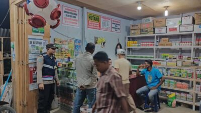 Polsek Kuta Makmur Gencarkan Patroli Malam, Antisipasi Guantibmas dan Beri Rasa Aman kepada Warga