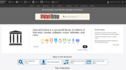 Homepage Archive.org