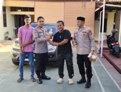 Dukung UMKM, Kapolres Lhokseumawe Sambut Kunjungan Pedagang Madu Lokal