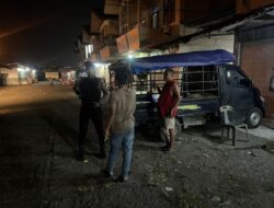 Buru Preman Jalanan, Satsamapta Polres Lhokseumawe Sisir Lokasi Rawan Malam Hari