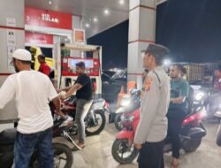 Antisipasi Gangguan Kamtibmas, Polsek Dewantara Sambangi SPBU dan Lokasi Rawan di Malam Hari