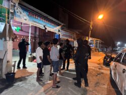 Patroli Malam Team Star Polres Lhokseumawe, Imbau Remaja Jauhi Narkoba dan Kenakalan Remaja