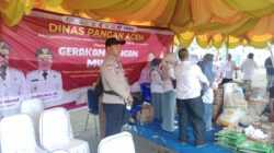 Polsek Banda Sakti Amankan Kegiatan Pasar Murah Sambut Idul Adha di Lhokseumawe