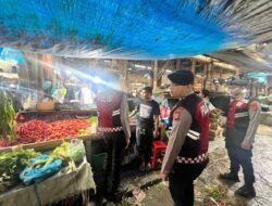 Polres Lhokseumawe Gelar Patroli Pasar, Cegah Aksi Premanisme dan Pungli