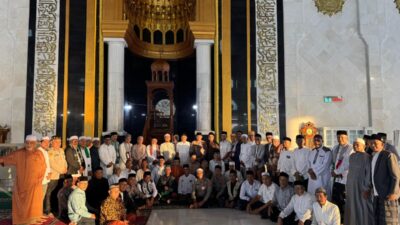 Kapolres Lhokseumawe Subuh Berjamaah Bersama Warga, Ajak Perkuat Persaudaraan dan Jaga Keamanan Kota