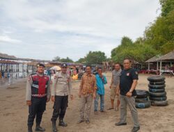 Cegah Gangguan Keamanan, Polres Lhokseumawe Lakukan Pengamanan Ketat di Pantai Lancok