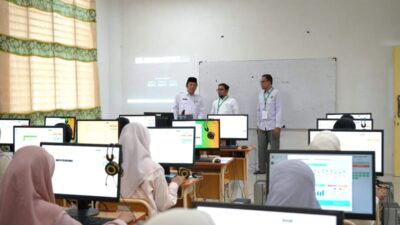 Rektor UIN Sultanah Nahrasiyah Pastikan Kesiapan Ujian Komputer UM-PTKIN 2025