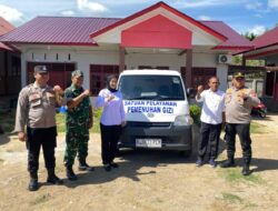 Kapolres Lhokseumawe Dukung Program Gizi Nasional, Kapolsek Muara Dua Kawal Distribusi Ribuan Porsi Makanan untuk Pelajar
