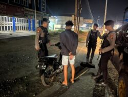 Patroli Presisi Polres Lhokseumawe Cegah Kenakalan Remaja, Wujudkan Malam Aman dan Nyaman