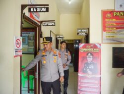 Kapolres Lhokseumawe Tinjau Kesiapan Polsek Samudera dalam Memberikan Pelayanan Prima kepada Masyarakat