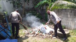 Sambut HUT Bhayangkara ke-79, Polsek Muara Batu Gelar Gotong Royong di Mako
