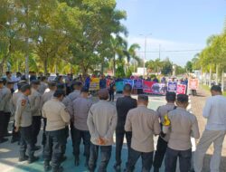 PT Pupuk Iskandar Muda Didemo Komunitas Gusuran Industri Fertilizer (KGIF), Polres Lhokseumawe Lakukan Pengamanan Ketat