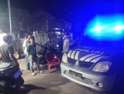 Antisipasi Gangguan Kamtibmas, Personel Polsek Banda Sakti Tingkatkan Patroli Humanis