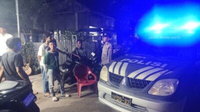 Antisipasi Gangguan Kamtibmas, Personel Polsek Banda Sakti Tingkatkan Patroli Humanis