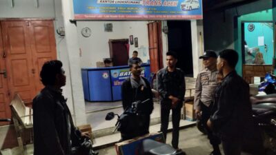 Polsek Banda Sakti Laksanakan Patroli Humanis Cegah Gangguan Kamtibmas