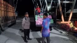 Wujudkan Kamtibmas Kondusif, Polsek Muara Dua Gencarkan Patroli Malam Hari