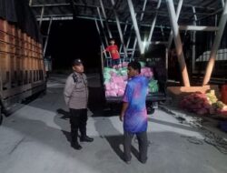 Wujudkan Kamtibmas Kondusif, Polsek Muara Dua Gencarkan Patroli Malam Hari
