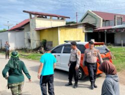 Sat Pamobvit Polres Lhokseumawe Amankan Aktivitas Warga Berolah Raga di Waduk Pusong