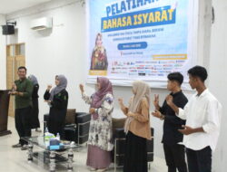 HMJ KPI UIN Sultanah Nahrasiyah Gelar Pelatihan Bahasa Isyarat, Wujudkan Komunikasi Tanpa Batas