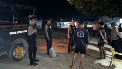 Patroli Presisi Polres Lhokseumawe Cegah Kenakalan Remaja, Wujudkan Malam Aman dan Nyaman