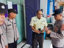 Sat Binmas Polres Lhokseumawe Cek dan Bina Satpam Perbankan, Tegaskan Disiplin dan Kewaspadaan
