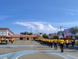 Polres Lhokseumawe Gelar Olahraga Rutin, Kabag Ops Ajak Personel Jaga Kebugaran dan Semangat Tugas