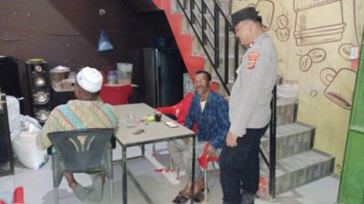 Patroli Dialogis Polsek Meurah Mulia Sambangi Warga di Warkop, Ciptakan Kamtibmas yang Kondusif
