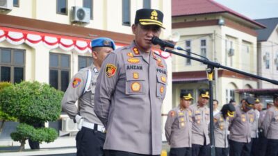 Pimpin Apel Pagi, Kapolres Lhokseumawe Apresiasi Kinerja Personel dan Tekankan Penguatan Kepercayaan Publik