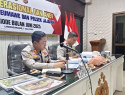 Kapolres Lhokseumawe Evaluasi Kecelakaan Lalu Lintas, Tekankan Tindakan Preventif dan Edukasi ke Masyarakat