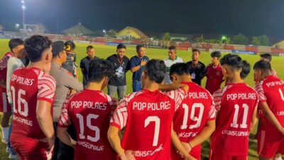 Kapolres Lhokseumawe Saksikan Bhayangkara FC Menang Adu Penalti di Piala Kapolres Cup 2025