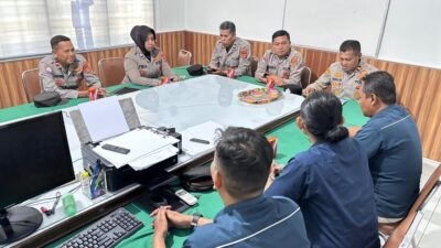 Perkuat Sinergi, Sat Binmas Polres Lhokseumawe Silaturahmi ke PT Imara Meukat Raya