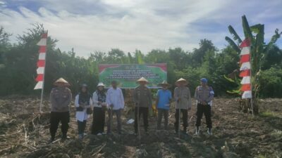 Polsek Muara Satu Tanam Jagung Serentak di Lahan PT. Humpus Aromatik, Wujud Nyata Dukung Swasembada Pangan