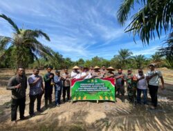 Polsek Dewantara Tanam Jagung Serentak di Dusun Glee Baro Dewantara