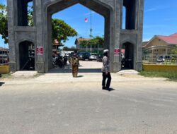 Jelang Salat Jumat, Satlantas Polres Lhokseumawe Imbau Warga dan Kawal Ketertiban Lalu Lintas Sekitar Masjid