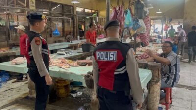 Polres Lhokseumawe Gelar Patroli Pasar, Cegah Aksi Premanisme dan Pungli