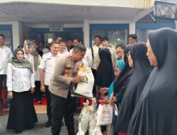 Wakapolres Lhokseumawe Hadiri Launching Penyaluran 53 Ton Beras Bantuan Pangan