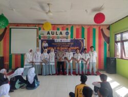 Polsek Blang Mangat Sosialisasi Bahaya Narkoba dan Kenakalan Remaja di SMA 6 Lhokseumawe